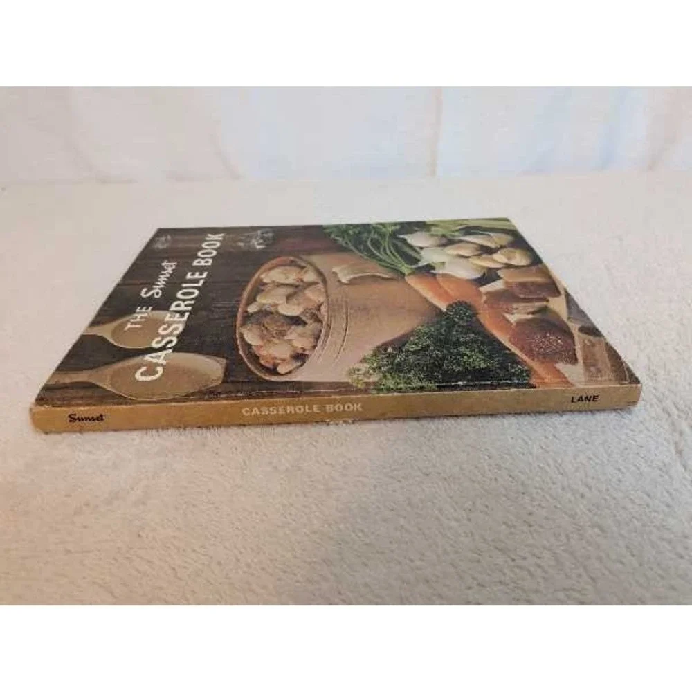 Sunset Casserole Book Vintage Cookbook 1965 Recipes Home Cooking